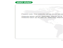 Tablet Screenshot of de.bio-rad.com